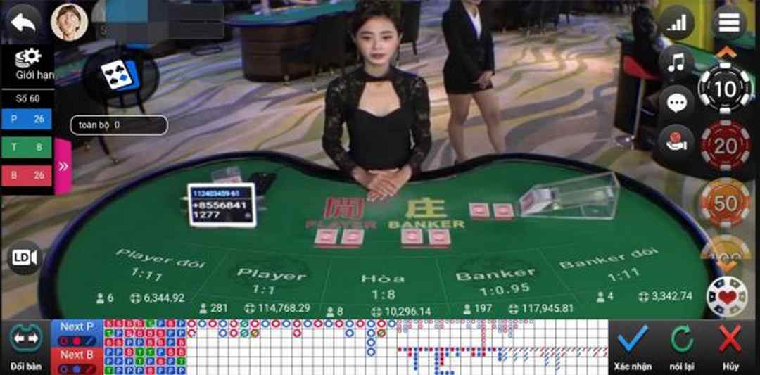 Đánh Baccarat tại Uw88